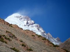 05 First View Of Aconcagua Close Up In The Relinchos Valley From Casa de Piedra To Plaza Argentina Base Camp.jpg
